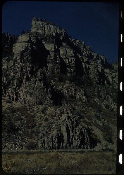 [210 Landscape Views from Train Window: "California Zephyr Train Trip" and "Chicago Train Trip"], Walker Evans (American, St. Louis, Missouri 1903–1975 New Haven, Connecticut), Color film transparency