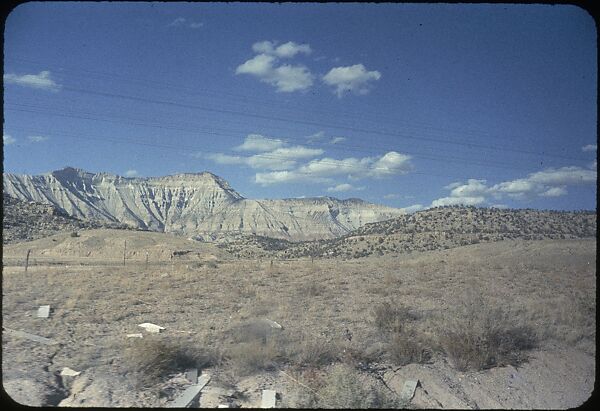 [210 Landscape Views from Train Window: "California Zephyr Train Trip" and "Chicago Train Trip"], Walker Evans (American, St. Louis, Missouri 1903–1975 New Haven, Connecticut), Color film transparency