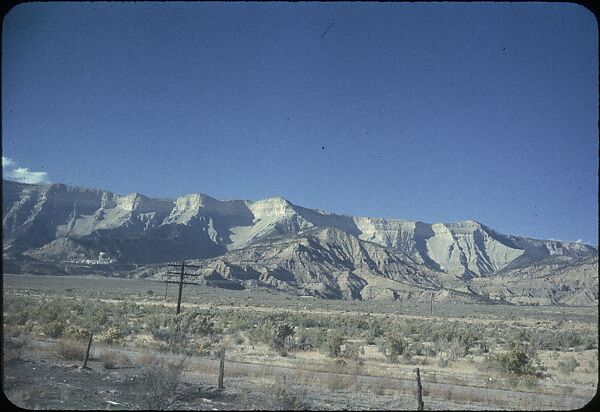 [210 Landscape Views from Train Window: "California Zephyr Train Trip" and "Chicago Train Trip"], Walker Evans (American, St. Louis, Missouri 1903–1975 New Haven, Connecticut), Color film transparency