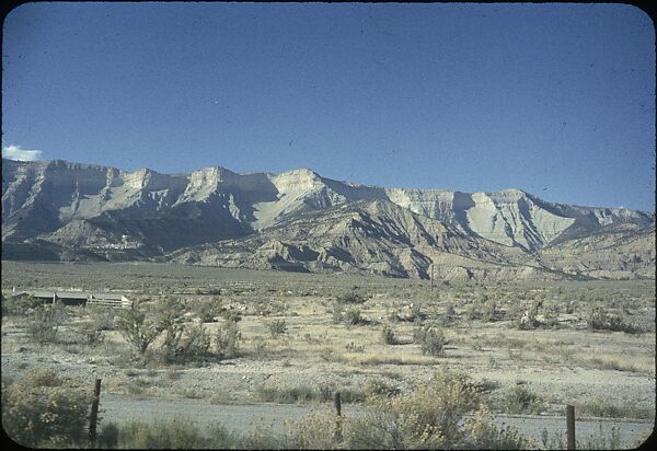 [210 Landscape Views from Train Window: "California Zephyr Train Trip" and "Chicago Train Trip"], Walker Evans (American, St. Louis, Missouri 1903–1975 New Haven, Connecticut), Color film transparency