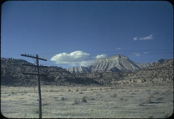 [210 Landscape Views from Train Window: "California Zephyr Train Trip" and "Chicago Train Trip"], Walker Evans (American, St. Louis, Missouri 1903–1975 New Haven, Connecticut), Color film transparency