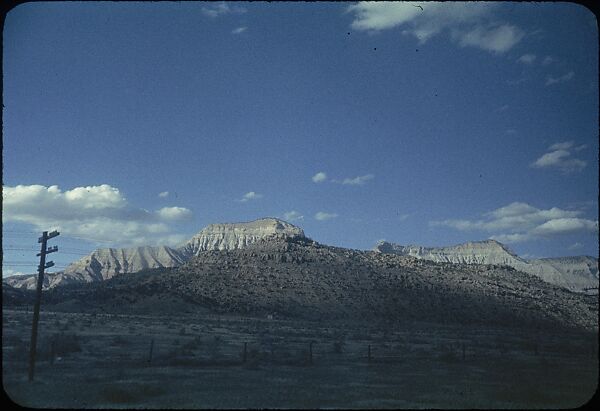 [210 Landscape Views from Train Window: "California Zephyr Train Trip" and "Chicago Train Trip"], Walker Evans (American, St. Louis, Missouri 1903–1975 New Haven, Connecticut), Color film transparency