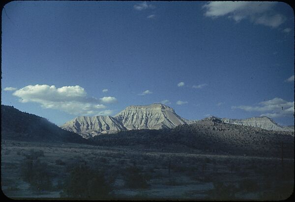 [210 Landscape Views from Train Window: "California Zephyr Train Trip" and "Chicago Train Trip"], Walker Evans (American, St. Louis, Missouri 1903–1975 New Haven, Connecticut), Color film transparency