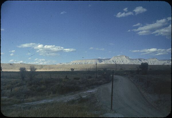 [210 Landscape Views from Train Window: "California Zephyr Train Trip" and "Chicago Train Trip"], Walker Evans (American, St. Louis, Missouri 1903–1975 New Haven, Connecticut), Color film transparency