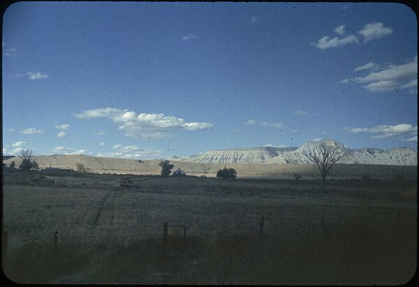 [210 Landscape Views from Train Window: "California Zephyr Train Trip" and "Chicago Train Trip"], Walker Evans (American, St. Louis, Missouri 1903–1975 New Haven, Connecticut), Color film transparency