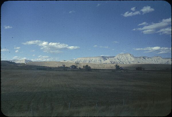 [210 Landscape Views from Train Window: "California Zephyr Train Trip" and "Chicago Train Trip"], Walker Evans (American, St. Louis, Missouri 1903–1975 New Haven, Connecticut), Color film transparency
