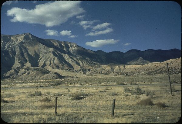 [210 Landscape Views from Train Window: "California Zephyr Train Trip" and "Chicago Train Trip"], Walker Evans (American, St. Louis, Missouri 1903–1975 New Haven, Connecticut), Color film transparency