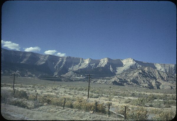 [210 Landscape Views from Train Window: "California Zephyr Train Trip" and "Chicago Train Trip"], Walker Evans (American, St. Louis, Missouri 1903–1975 New Haven, Connecticut), Color film transparency