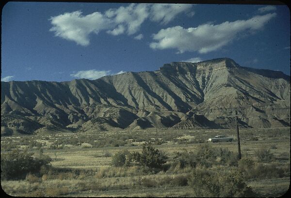 [210 Landscape Views from Train Window: "California Zephyr Train Trip" and "Chicago Train Trip"], Walker Evans (American, St. Louis, Missouri 1903–1975 New Haven, Connecticut), Color film transparency