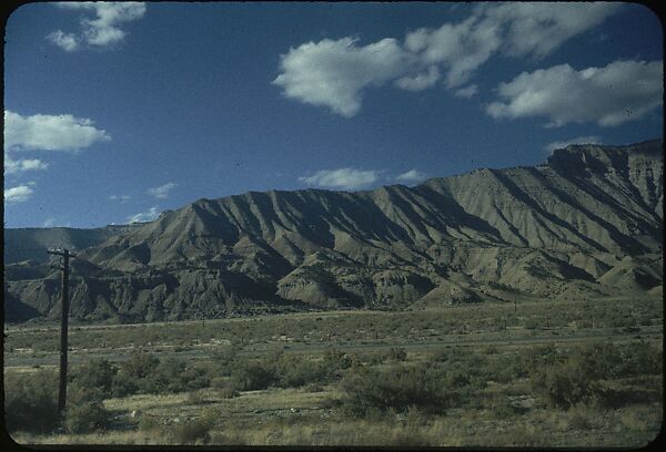 [210 Landscape Views from Train Window: "California Zephyr Train Trip" and "Chicago Train Trip"], Walker Evans (American, St. Louis, Missouri 1903–1975 New Haven, Connecticut), Color film transparency