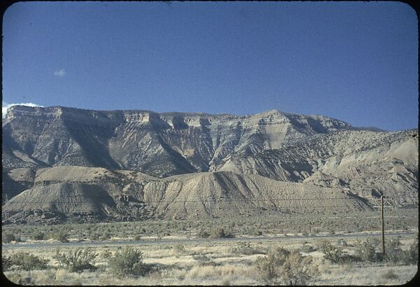 [210 Landscape Views from Train Window: "California Zephyr Train Trip" and "Chicago Train Trip"], Walker Evans (American, St. Louis, Missouri 1903–1975 New Haven, Connecticut), Color film transparency