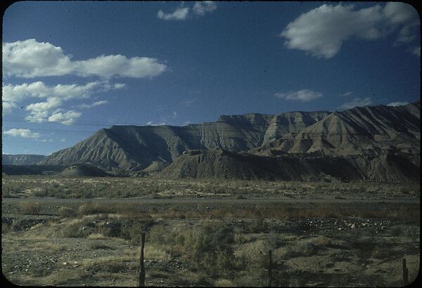 [210 Landscape Views from Train Window: "California Zephyr Train Trip" and "Chicago Train Trip"], Walker Evans (American, St. Louis, Missouri 1903–1975 New Haven, Connecticut), Color film transparency