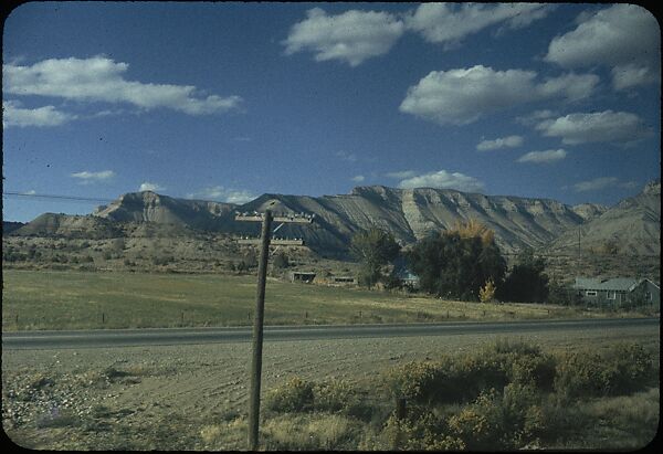 [210 Landscape Views from Train Window: "California Zephyr Train Trip" and "Chicago Train Trip"], Walker Evans (American, St. Louis, Missouri 1903–1975 New Haven, Connecticut), Color film transparency
