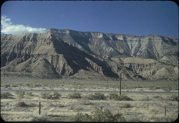 [210 Landscape Views from Train Window: "California Zephyr Train Trip" and "Chicago Train Trip"], Walker Evans (American, St. Louis, Missouri 1903–1975 New Haven, Connecticut), Color film transparency