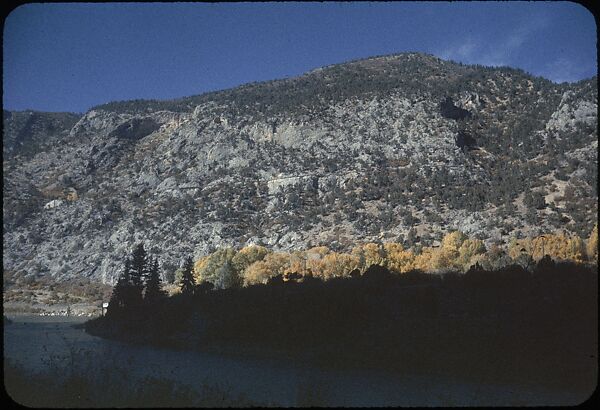 [210 Landscape Views from Train Window: "California Zephyr Train Trip" and "Chicago Train Trip"], Walker Evans (American, St. Louis, Missouri 1903–1975 New Haven, Connecticut), Color film transparency