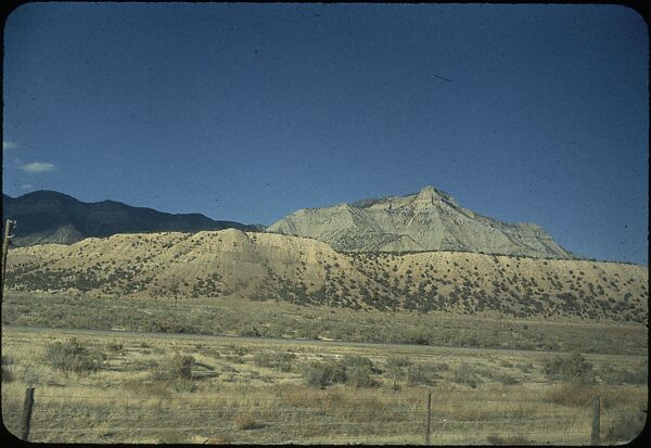 [210 Landscape Views from Train Window: "California Zephyr Train Trip" and "Chicago Train Trip"], Walker Evans (American, St. Louis, Missouri 1903–1975 New Haven, Connecticut), Color film transparency
