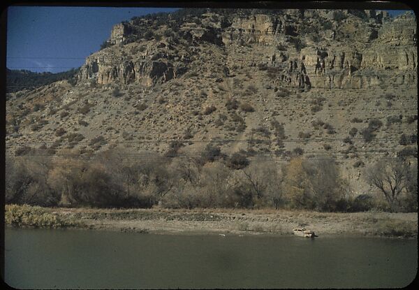 [210 Landscape Views from Train Window: "California Zephyr Train Trip" and "Chicago Train Trip"], Walker Evans (American, St. Louis, Missouri 1903–1975 New Haven, Connecticut), Color film transparency