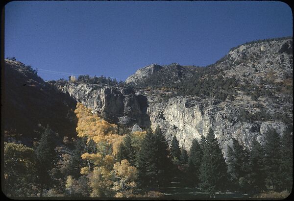 [210 Landscape Views from Train Window: "California Zephyr Train Trip" and "Chicago Train Trip"], Walker Evans (American, St. Louis, Missouri 1903–1975 New Haven, Connecticut), Color film transparency