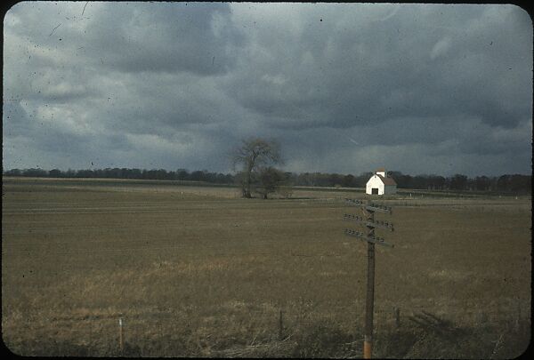 [210 Landscape Views from Train Window: "California Zephyr Train Trip" and "Chicago Train Trip"], Walker Evans (American, St. Louis, Missouri 1903–1975 New Haven, Connecticut), Color film transparency