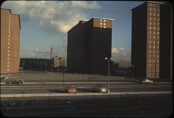 [210 Landscape Views from Train Window: "California Zephyr Train Trip" and "Chicago Train Trip"], Walker Evans (American, St. Louis, Missouri 1903–1975 New Haven, Connecticut), Color film transparency