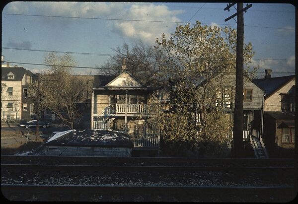 [210 Landscape Views from Train Window: "California Zephyr Train Trip" and "Chicago Train Trip"], Walker Evans (American, St. Louis, Missouri 1903–1975 New Haven, Connecticut), Color film transparency