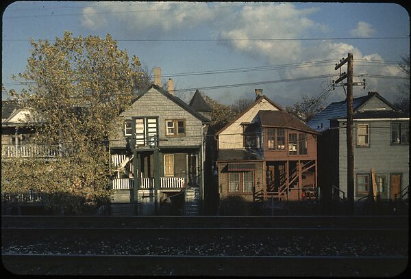 [210 Landscape Views from Train Window: "California Zephyr Train Trip" and "Chicago Train Trip"], Walker Evans (American, St. Louis, Missouri 1903–1975 New Haven, Connecticut), Color film transparency
