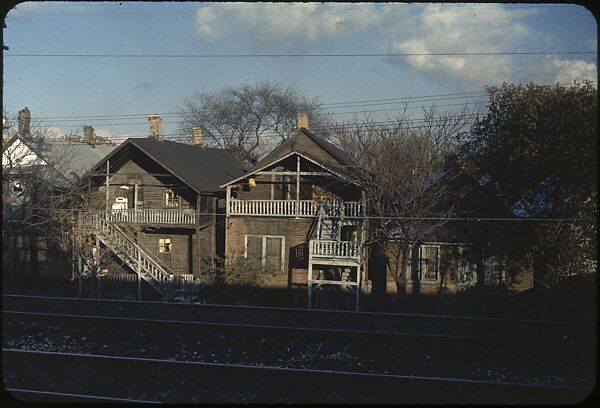 [210 Landscape Views from Train Window: "California Zephyr Train Trip" and "Chicago Train Trip"], Walker Evans (American, St. Louis, Missouri 1903–1975 New Haven, Connecticut), Color film transparency