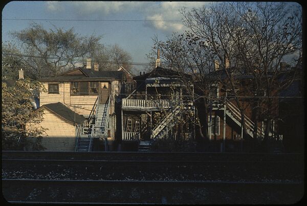 [210 Landscape Views from Train Window: "California Zephyr Train Trip" and "Chicago Train Trip"], Walker Evans (American, St. Louis, Missouri 1903–1975 New Haven, Connecticut), Color film transparency