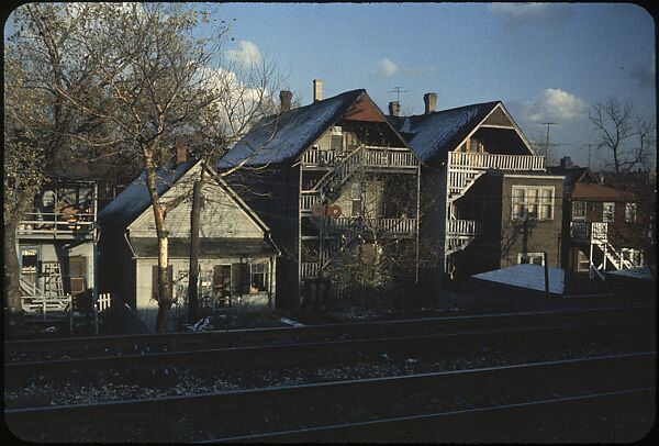 [210 Landscape Views from Train Window: "California Zephyr Train Trip" and "Chicago Train Trip"], Walker Evans (American, St. Louis, Missouri 1903–1975 New Haven, Connecticut), Color film transparency