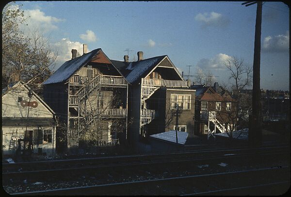 [210 Landscape Views from Train Window: "California Zephyr Train Trip" and "Chicago Train Trip"], Walker Evans (American, St. Louis, Missouri 1903–1975 New Haven, Connecticut), Color film transparency