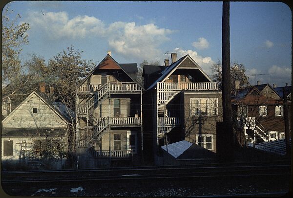 [210 Landscape Views from Train Window: "California Zephyr Train Trip" and "Chicago Train Trip"], Walker Evans (American, St. Louis, Missouri 1903–1975 New Haven, Connecticut), Color film transparency