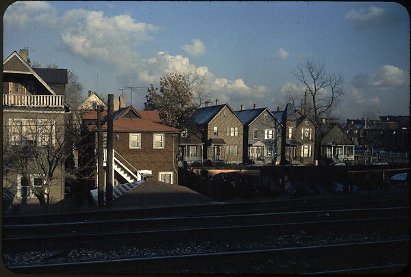 [210 Landscape Views from Train Window: "California Zephyr Train Trip" and "Chicago Train Trip"], Walker Evans (American, St. Louis, Missouri 1903–1975 New Haven, Connecticut), Color film transparency