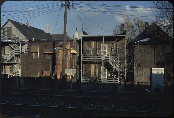 [210 Landscape Views from Train Window: "California Zephyr Train Trip" and "Chicago Train Trip"], Walker Evans (American, St. Louis, Missouri 1903–1975 New Haven, Connecticut), Color film transparency