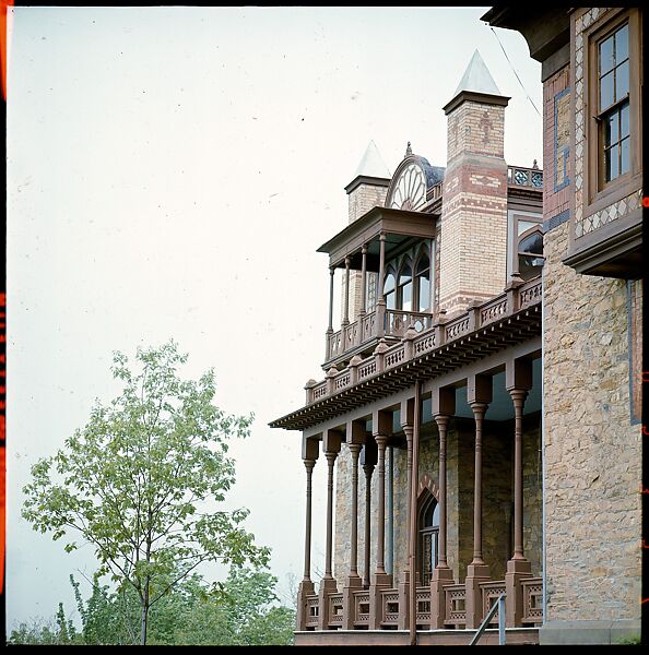[277 Views of Buildings, Landscapes, and People for Time-Life Assignment, "The Gateway States"], Walker Evans (American, St. Louis, Missouri 1903–1975 New Haven, Connecticut), Color film transparency