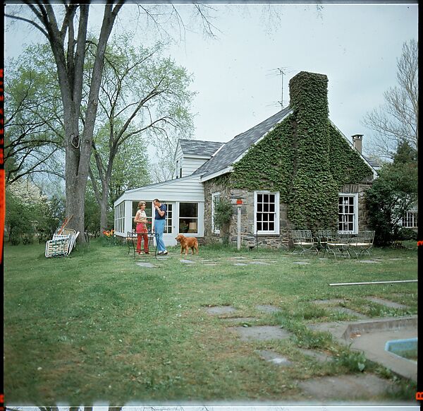 [277 Views of Buildings, Landscapes, and People for Time-Life Assignment, "The Gateway States"], Walker Evans (American, St. Louis, Missouri 1903–1975 New Haven, Connecticut), Color film transparency