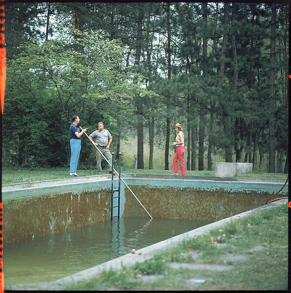 [277 Views of Buildings, Landscapes, and People for Time-Life Assignment, "The Gateway States"], Walker Evans (American, St. Louis, Missouri 1903–1975 New Haven, Connecticut), Color film transparency