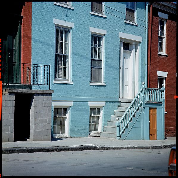 [277 Views of Buildings, Landscapes, and People for Time-Life Assignment, "The Gateway States"], Walker Evans (American, St. Louis, Missouri 1903–1975 New Haven, Connecticut), Color film transparency