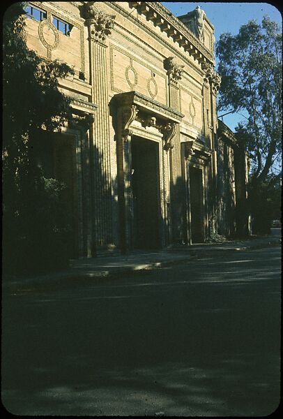 [56 Architectural Studies, Including Views of the San Francisco Palace of Fine Arts, Ann Merts House, and Hale House, Springs, New York], Walker Evans (American, St. Louis, Missouri 1903–1975 New Haven, Connecticut), Color film transparency