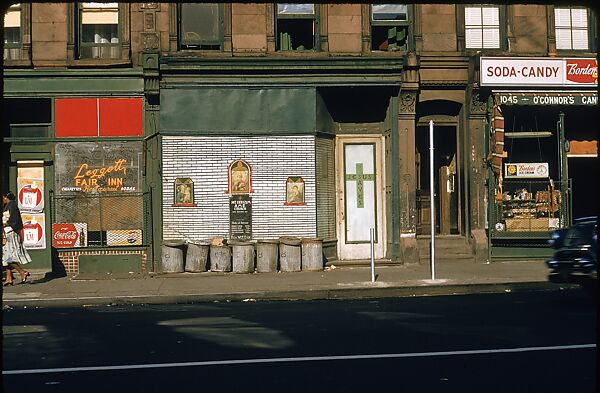 [56 Architectural Studies, Including Views of the San Francisco Palace of Fine Arts, Ann Merts House, and Hale House, Springs, New York], Walker Evans (American, St. Louis, Missouri 1903–1975 New Haven, Connecticut), Color film transparency