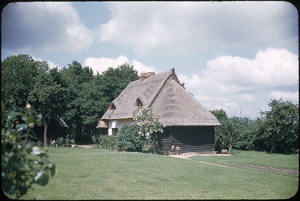 [56 Architectural Studies, Including Views of the San Francisco Palace of Fine Arts, Ann Merts House, and Hale House, Springs, New York], Walker Evans (American, St. Louis, Missouri 1903–1975 New Haven, Connecticut), Color film transparency