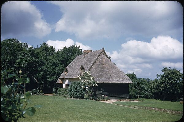 [56 Architectural Studies, Including Views of the San Francisco Palace of Fine Arts, Ann Merts House, and Hale House, Springs, New York], Walker Evans (American, St. Louis, Missouri 1903–1975 New Haven, Connecticut), Color film transparency