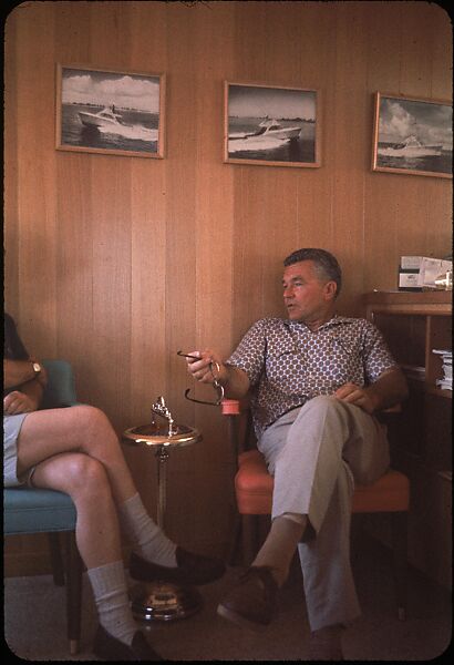 [37 Views of Boats and Marina, Rybovich Boat Works, Florida], Walker Evans (American, St. Louis, Missouri 1903–1975 New Haven, Connecticut), Color film transparency