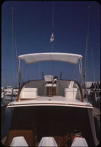 [37 Views of Boats and Marina, Rybovich Boat Works, Florida], Walker Evans (American, St. Louis, Missouri 1903–1975 New Haven, Connecticut), Color film transparency
