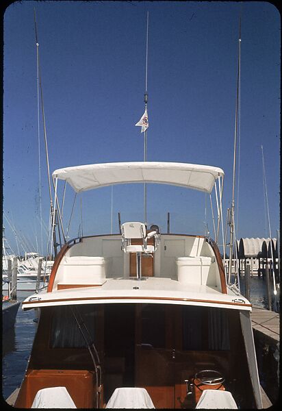 [37 Views of Boats and Marina, Rybovich Boat Works, Florida], Walker Evans (American, St. Louis, Missouri 1903–1975 New Haven, Connecticut), Color film transparency