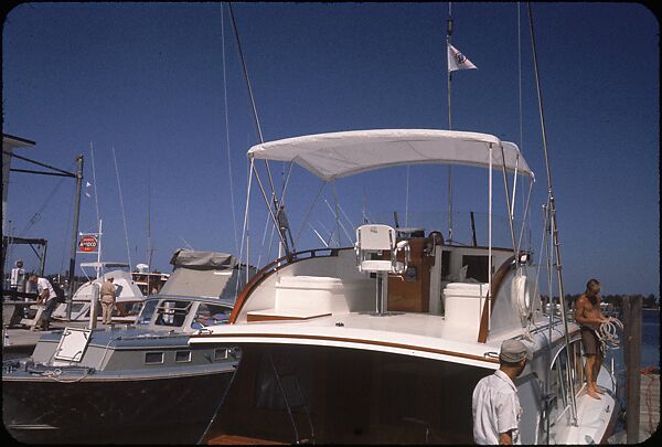 [37 Views of Boats and Marina, Rybovich Boat Works, Florida], Walker Evans (American, St. Louis, Missouri 1903–1975 New Haven, Connecticut), Color film transparency