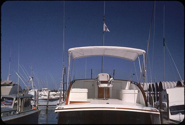 [37 Views of Boats and Marina, Rybovich Boat Works, Florida], Walker Evans (American, St. Louis, Missouri 1903–1975 New Haven, Connecticut), Color film transparency