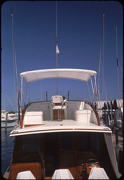 [37 Views of Boats and Marina, Rybovich Boat Works, Florida], Walker Evans (American, St. Louis, Missouri 1903–1975 New Haven, Connecticut), Color film transparency