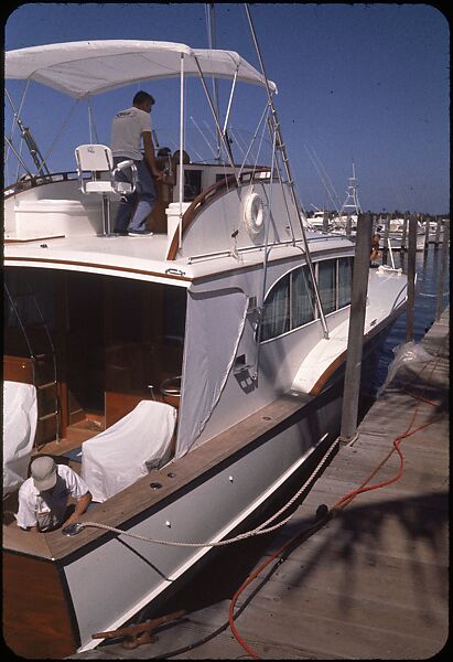 [37 Views of Boats and Marina, Rybovich Boat Works, Florida], Walker Evans (American, St. Louis, Missouri 1903–1975 New Haven, Connecticut), Color film transparency