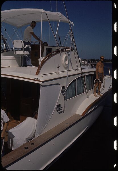 [37 Views of Boats and Marina, Rybovich Boat Works, Florida], Walker Evans (American, St. Louis, Missouri 1903–1975 New Haven, Connecticut), Color film transparency