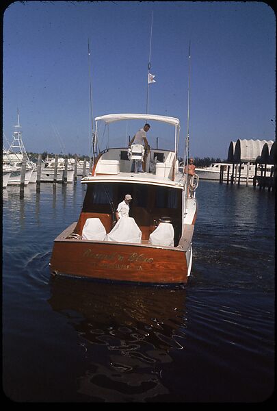[37 Views of Boats and Marina, Rybovich Boat Works, Florida], Walker Evans (American, St. Louis, Missouri 1903–1975 New Haven, Connecticut), Color film transparency